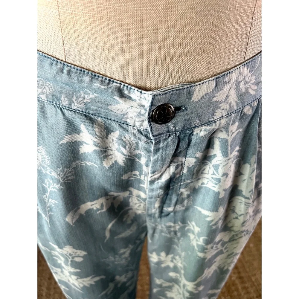 Anthropologie Paige Floral Pants 4 - Picture 4 of 12